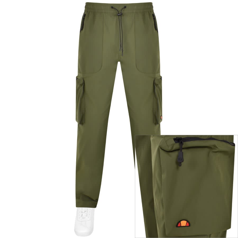 Image number 1 for Ellesse Squadron Cargo Trousers Khaki
