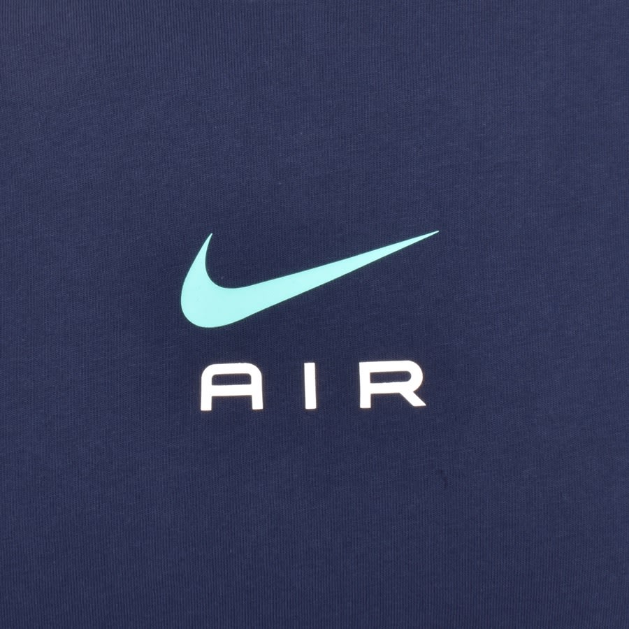Image number 3 for Nike Sportswear Air T Shirt Navy