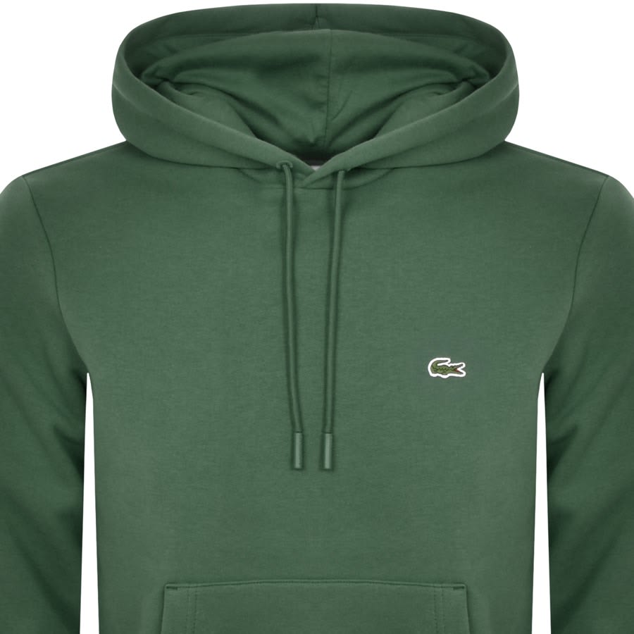 Image number 2 for Lacoste Pullover Hoodie Green
