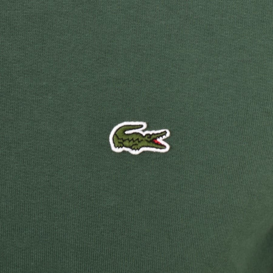 Image number 3 for Lacoste Pullover Hoodie Green