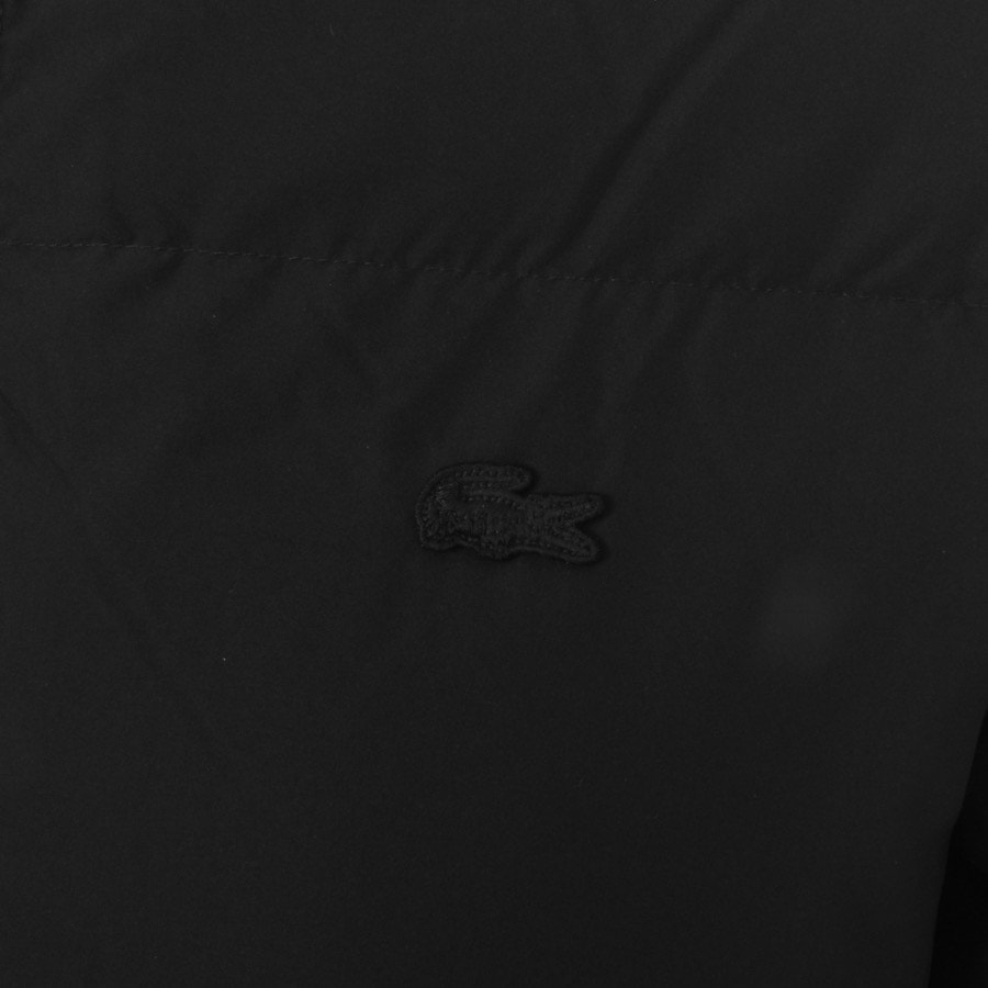 Image number 3 for Lacoste Padded Logo Jacket Black
