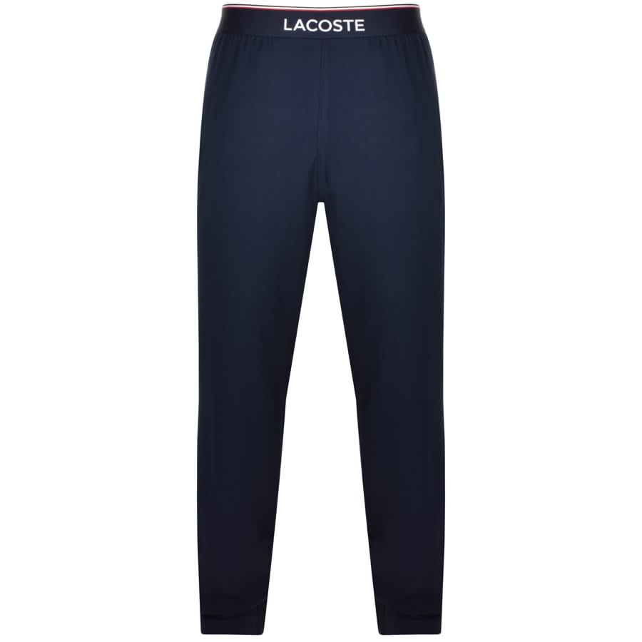 Image number 3 for Lacoste T Shirt And Shorts Pyjama Set White