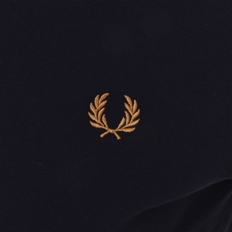 Image number 3 for Fred Perry Twin Tipped Polo T Shirt Navy