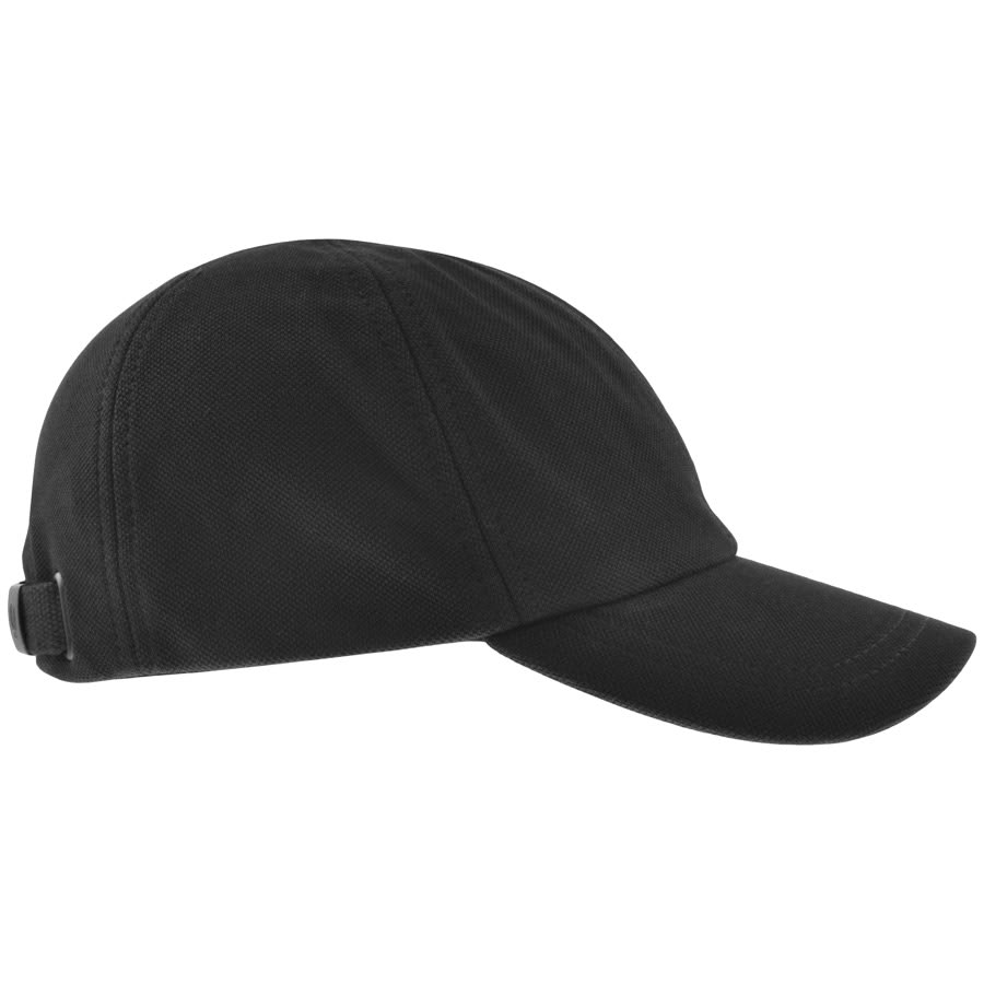 Image number 2 for Fred Perry Pique Classic Cap Black