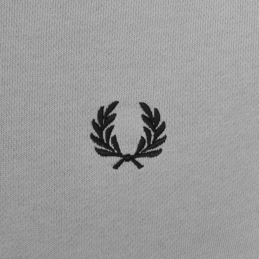 Image number 3 for Fred Perry Crew Neck Sweatshirt Grey