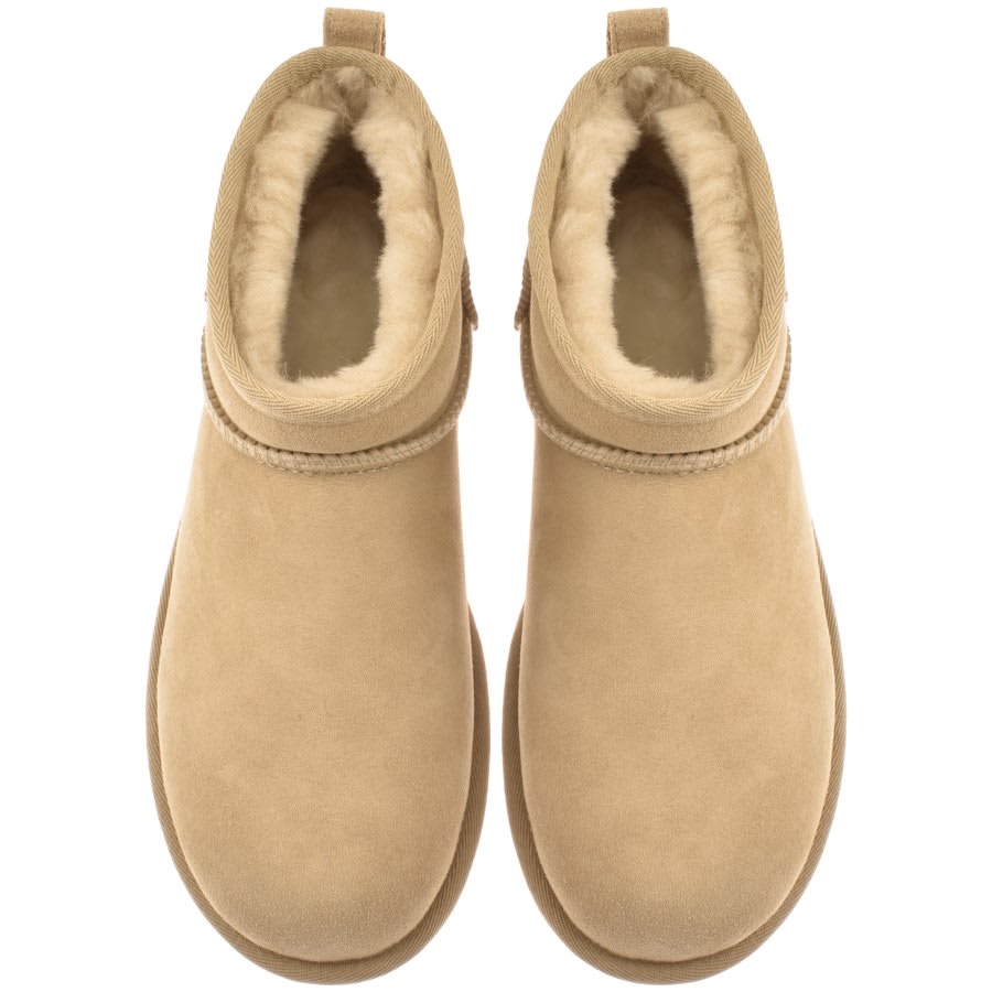 Image number 3 for UGG Classic Ultra Mini Boots Beige