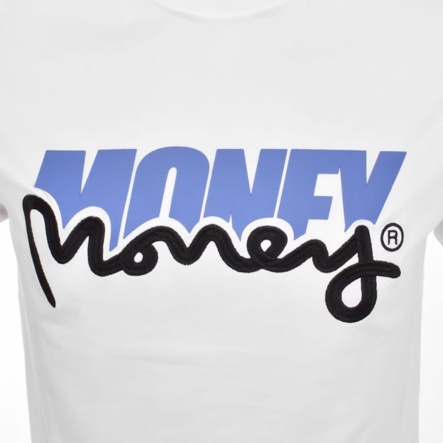 Image number 3 for Money Two Money Logo T Shirt White