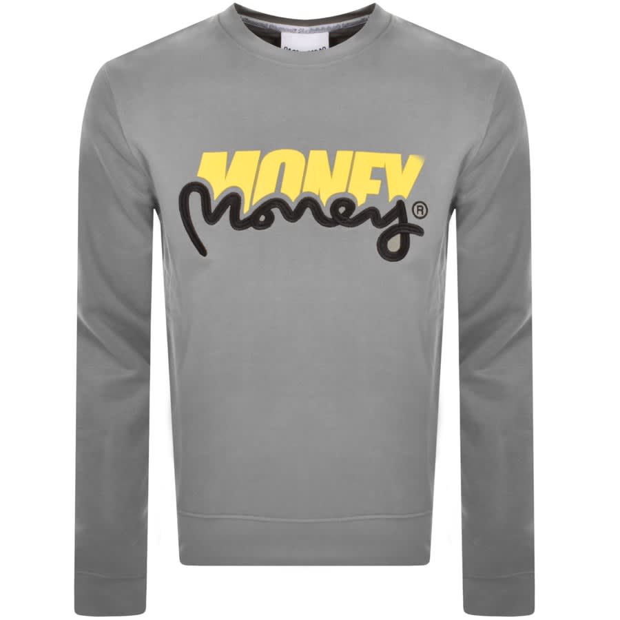 Image number 2 for Money Two Money Logo Sweatshirt Grey