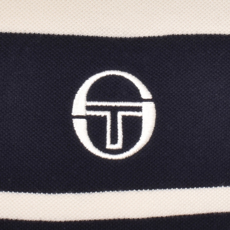 Image number 3 for Sergio Tacchini Young Line Polo T Shirt White