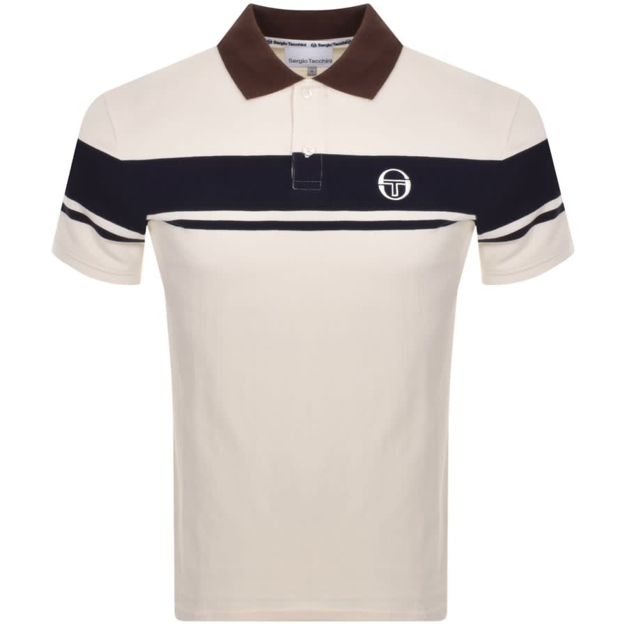 Image number 1 for Sergio Tacchini Young Line Polo T Shirt White