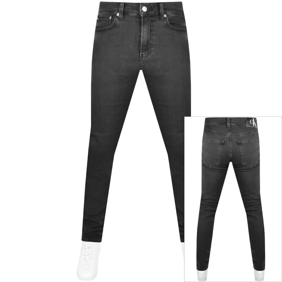 Image number 1 for Calvin Klein Jeans Skinny Jeans Grey