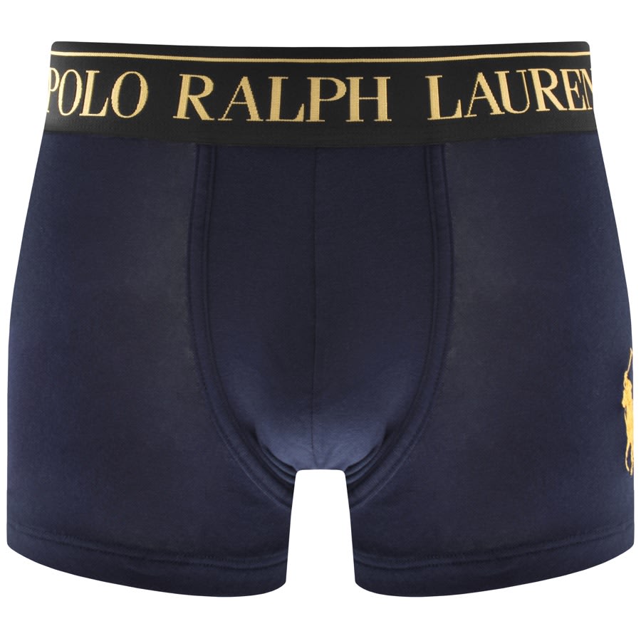 Image number 2 for Ralph Lauren Underwear 2 Pack Trunks Black