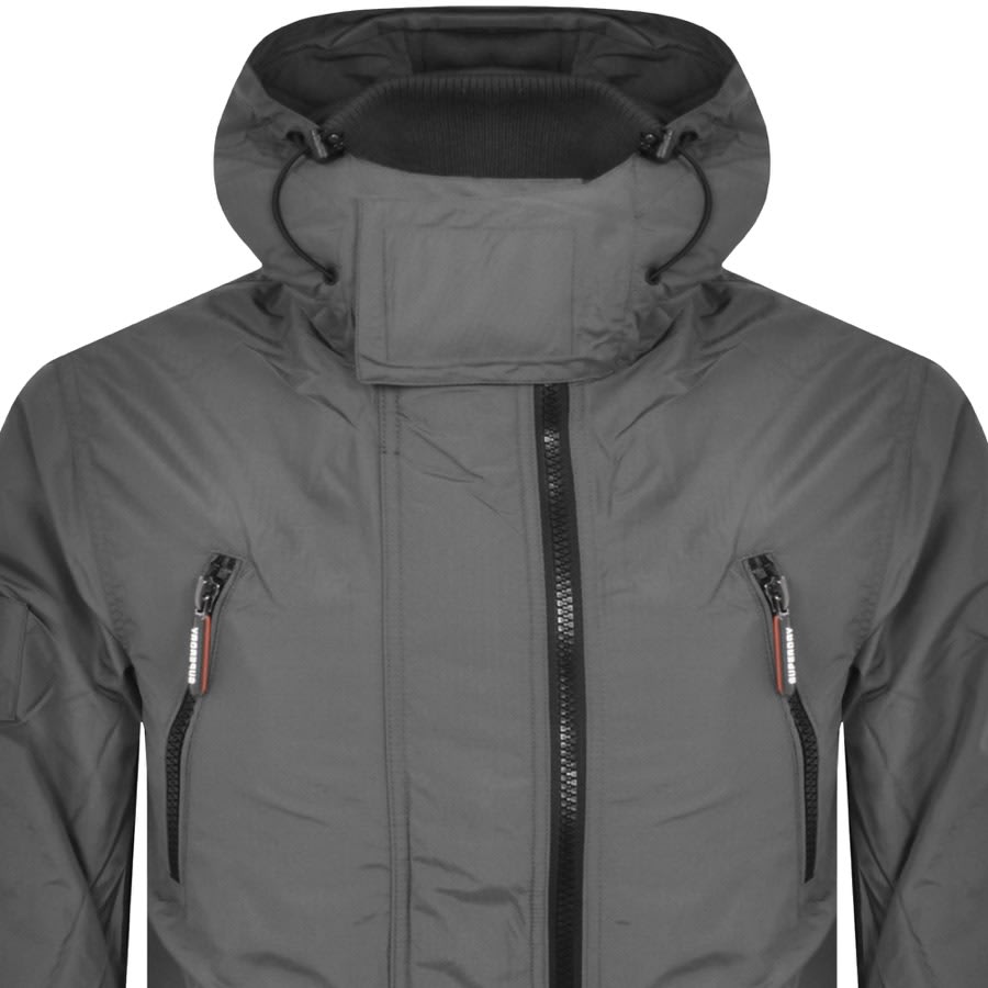 Image number 2 for Superdry Mountain Windcheater Jacket Grey