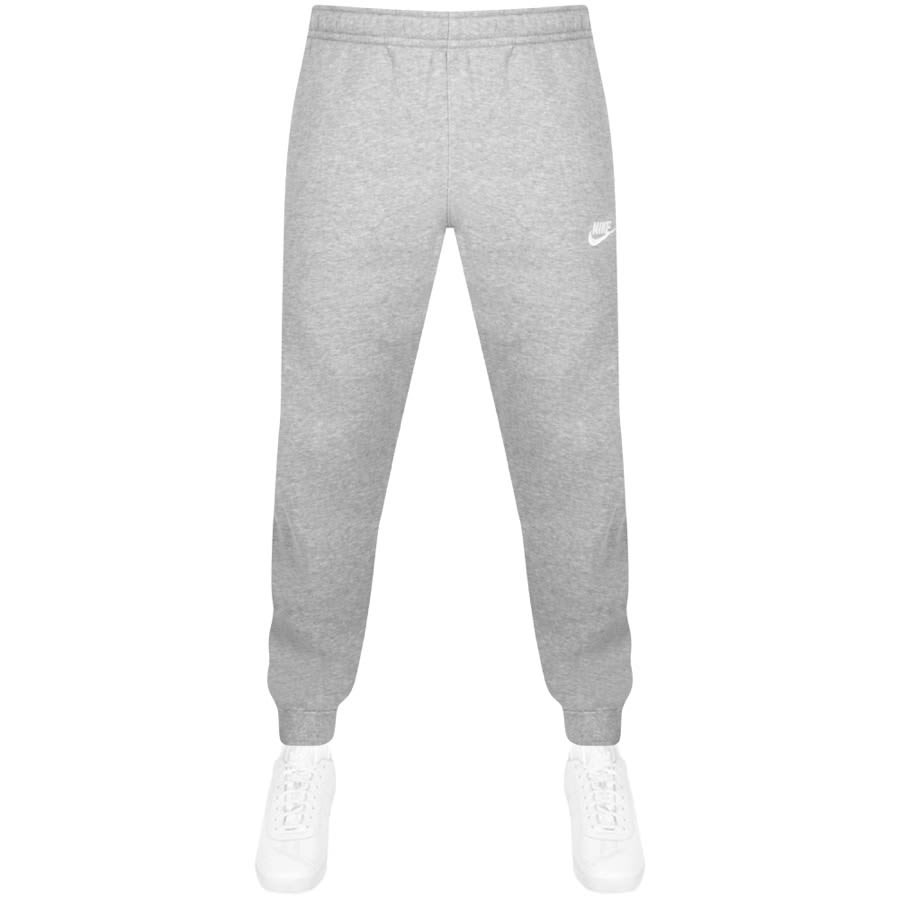 Image number 3 for Nike Crew Neck Club Tracksuit Grey