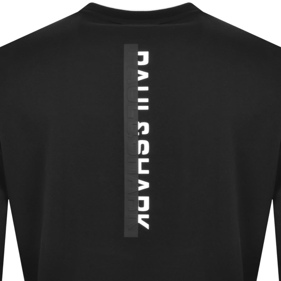 Image number 3 for Paul And Shark Logo Crew Neck Sweatshirt Black