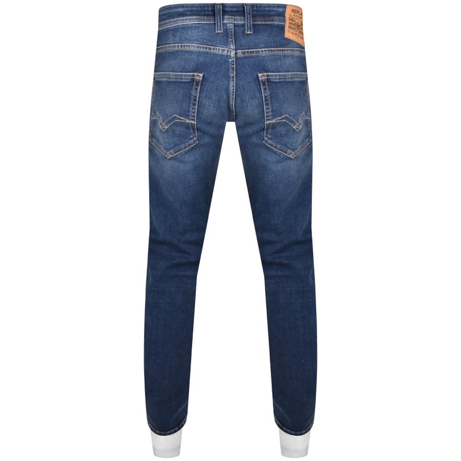 Image number 2 for Replay Grover Jeans Blue