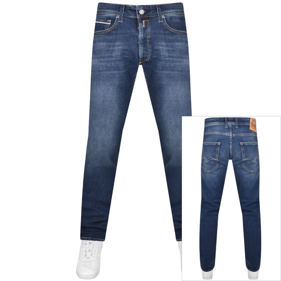 Image number 1 for Replay Grover Jeans Blue