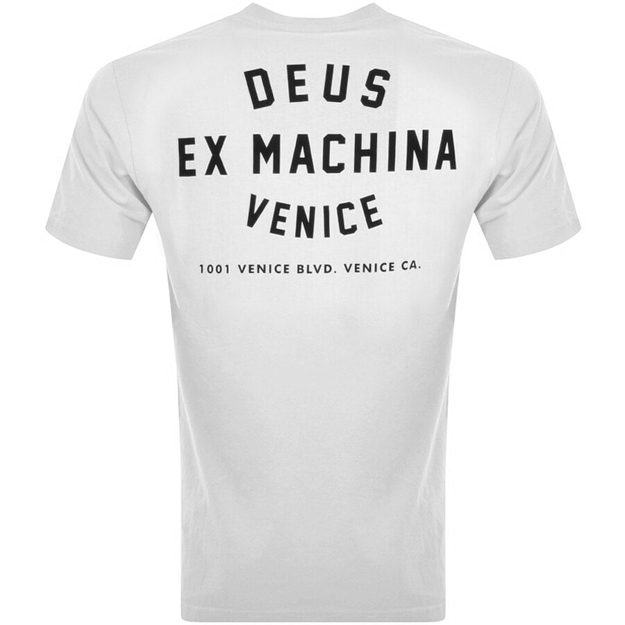 Image number 3 for Deus Ex Machina Venice Skull T Shirt White