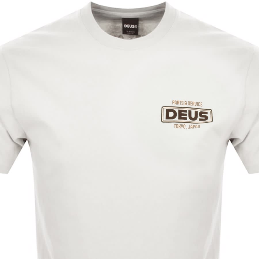 Image number 2 for Deus Ex Machina Deport T Shirt White