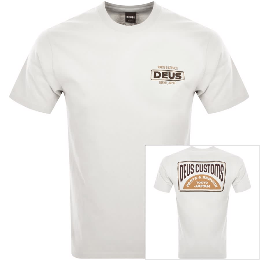 Image number 1 for Deus Ex Machina Deport T Shirt White