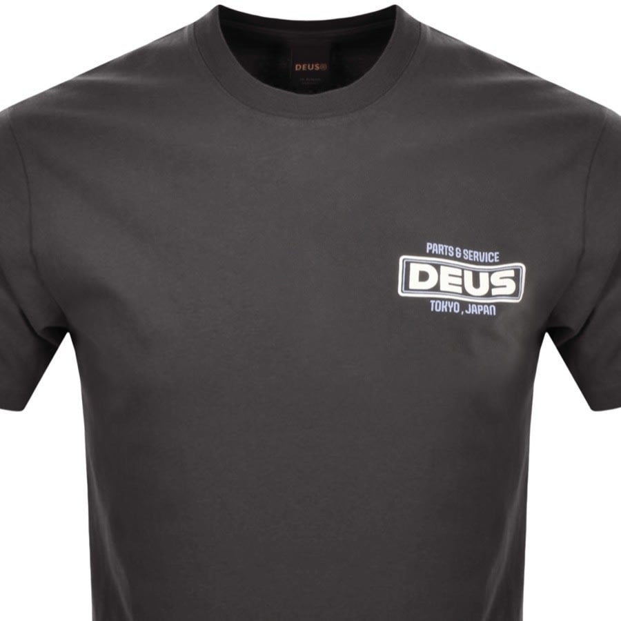 Image number 2 for Deus Ex Machina Deport T Shirt Grey