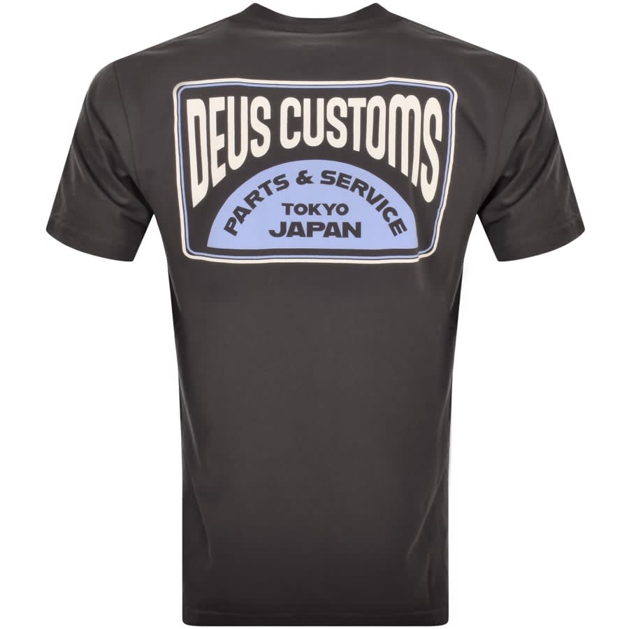 Image number 3 for Deus Ex Machina Deport T Shirt Grey