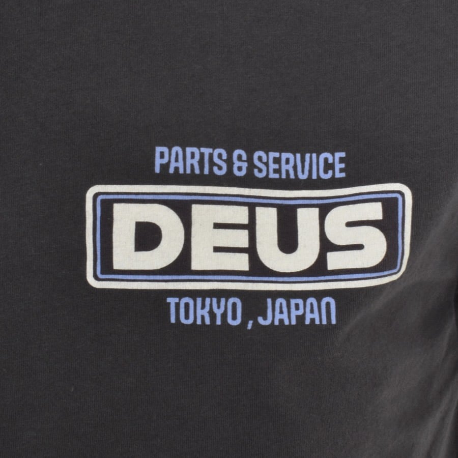 Image number 4 for Deus Ex Machina Deport T Shirt Grey