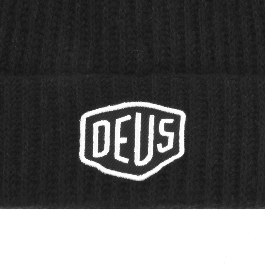 Image number 3 for Deus Ex Machina Shield Beanie Hat Black