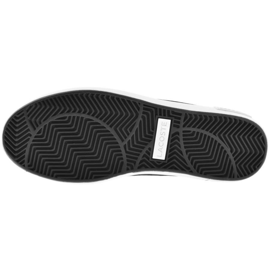 Lacoste 2025 slippers black