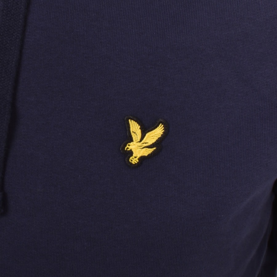 Image number 4 for Lyle And Scott Pullover Hoodie Navy