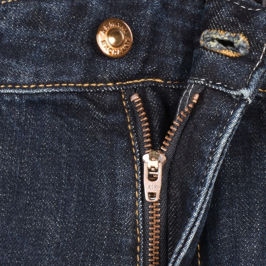 Image number 5 for Armani Exchange J13 Slim Fit Jeans Blue