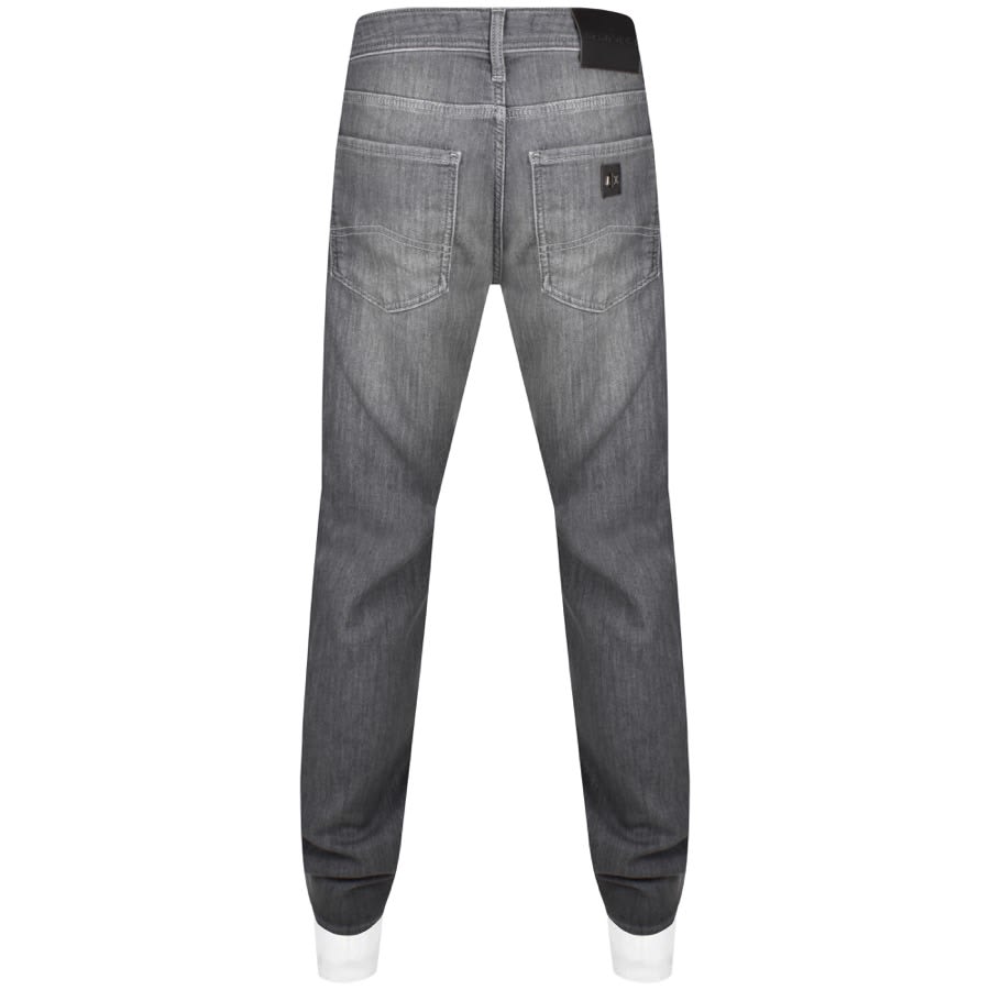Image number 2 for Armani Exchange J13 Slim Fit Jeans Grey