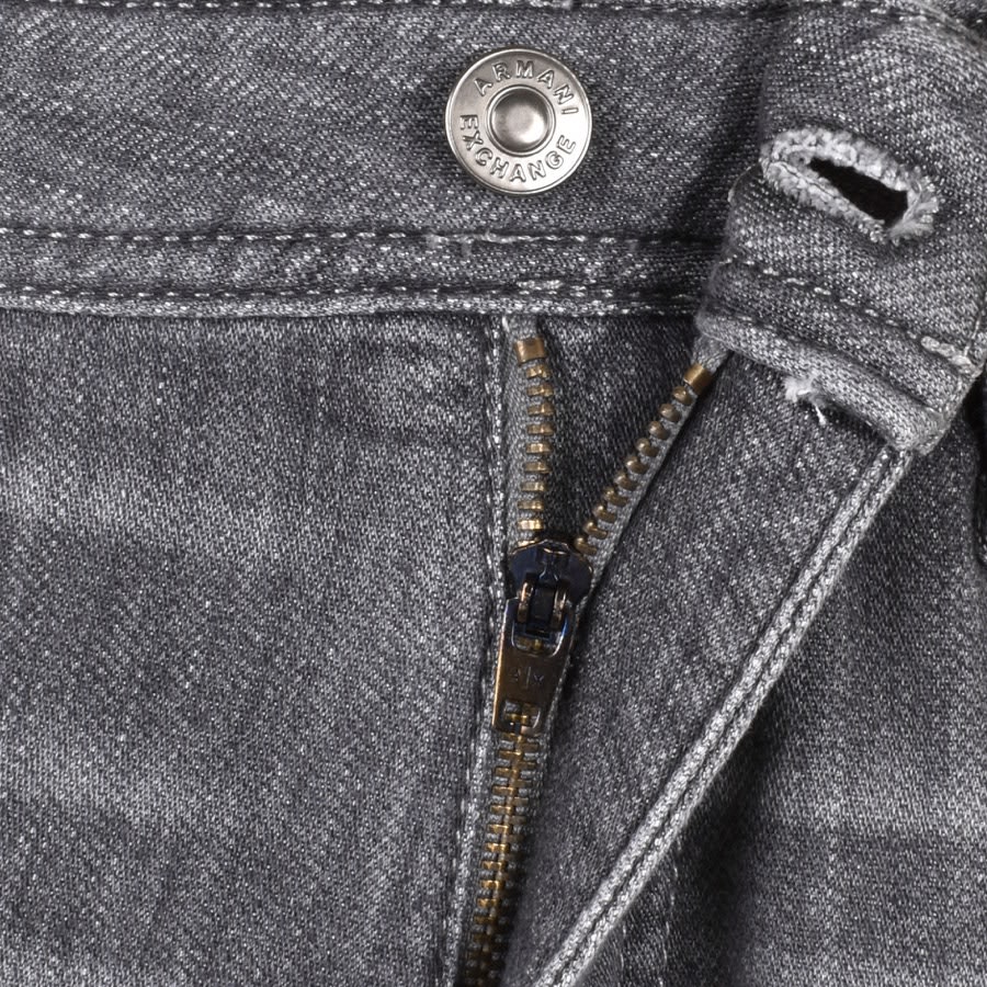 Image number 5 for Armani Exchange J13 Slim Fit Jeans Grey