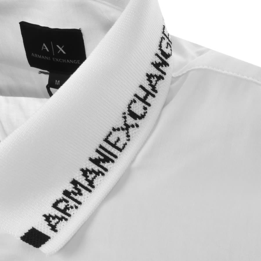 Image number 3 for Armani Exchange Long Sleeved Shirt White