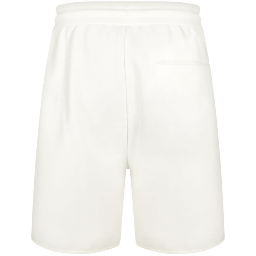 Image number 2 for Armani Exchange Logo Tape Jersey Shorts White