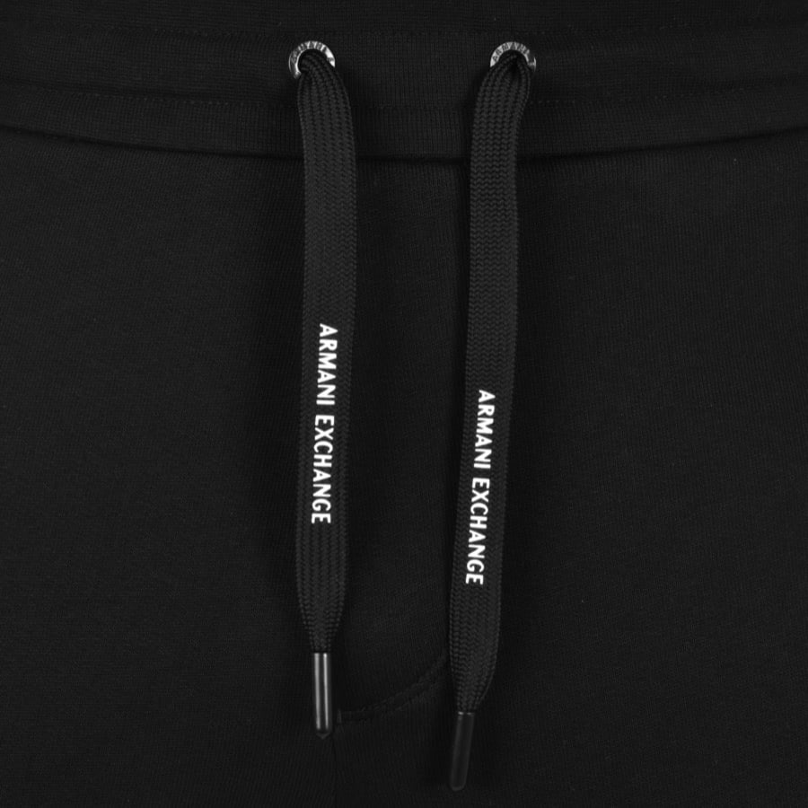 Image number 4 for Armani Exchange Jersey Shorts Black