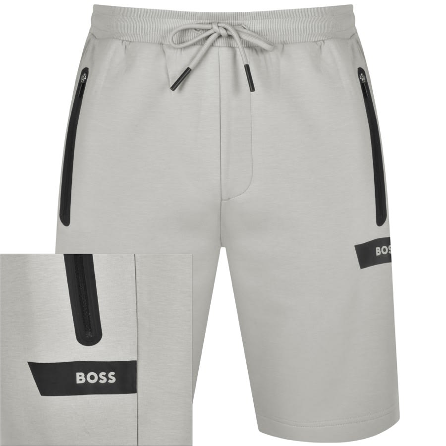 Image number 1 for BOSS Headlo 1 Shorts Grey