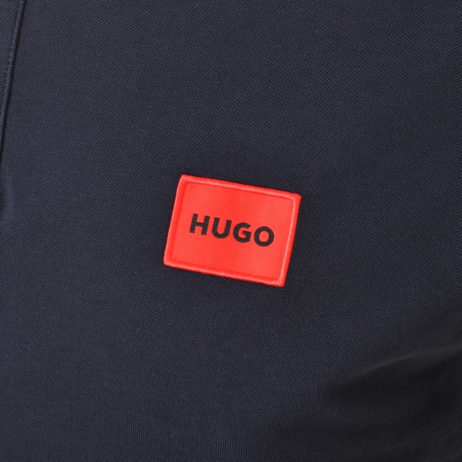 Image number 3 for HUGO Dereso 222 Polo T Shirt Navy