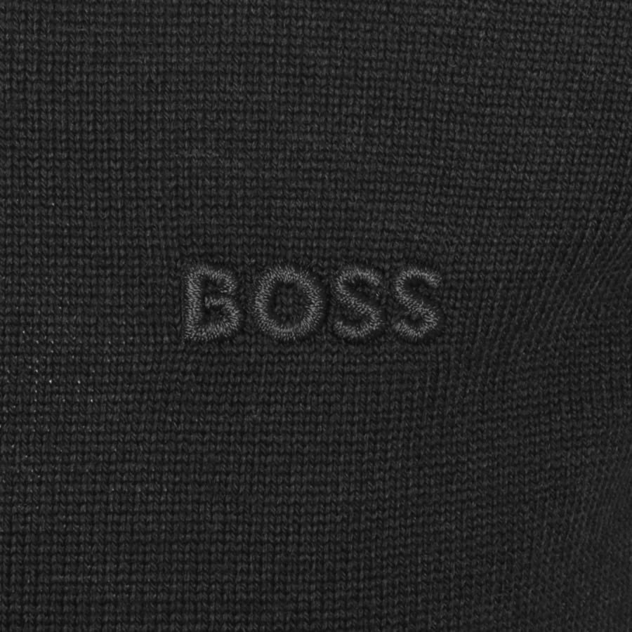 Image number 3 for BOSS Bono Knit Jumper Black