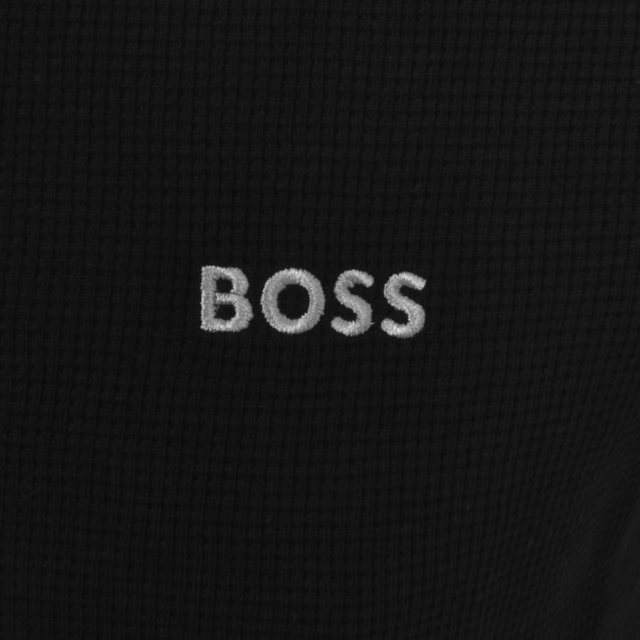 Image number 3 for BOSS Lounge Long Sleeve T Shirt Black