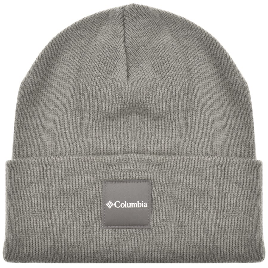 Image number 1 for Columbia City Trek Logo Beanie Hat Grey