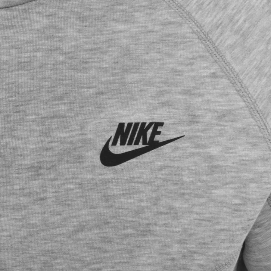 Image number 3 for Nike Sportswear Tech Full Zip Hoodie Grey