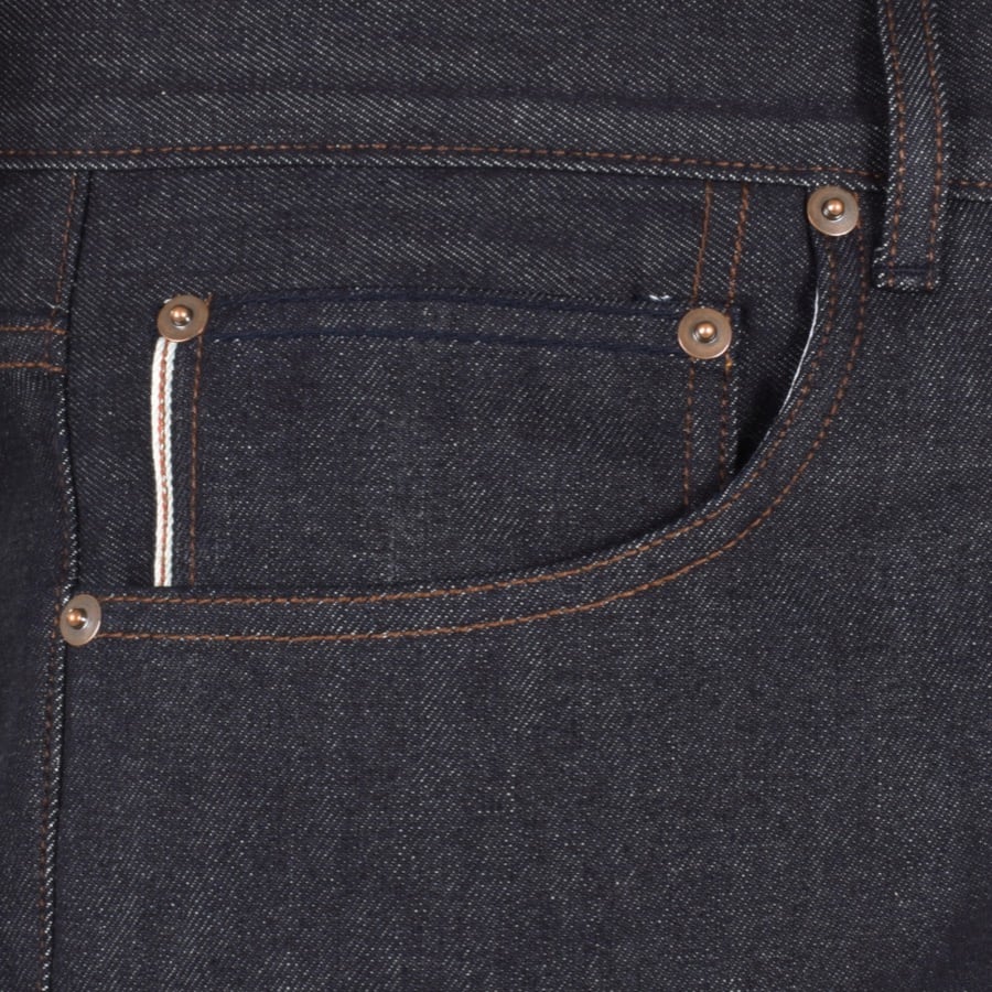 Oliver Sweeney Selvedge Regular Fit Jeans Navy | Mainline Menswear