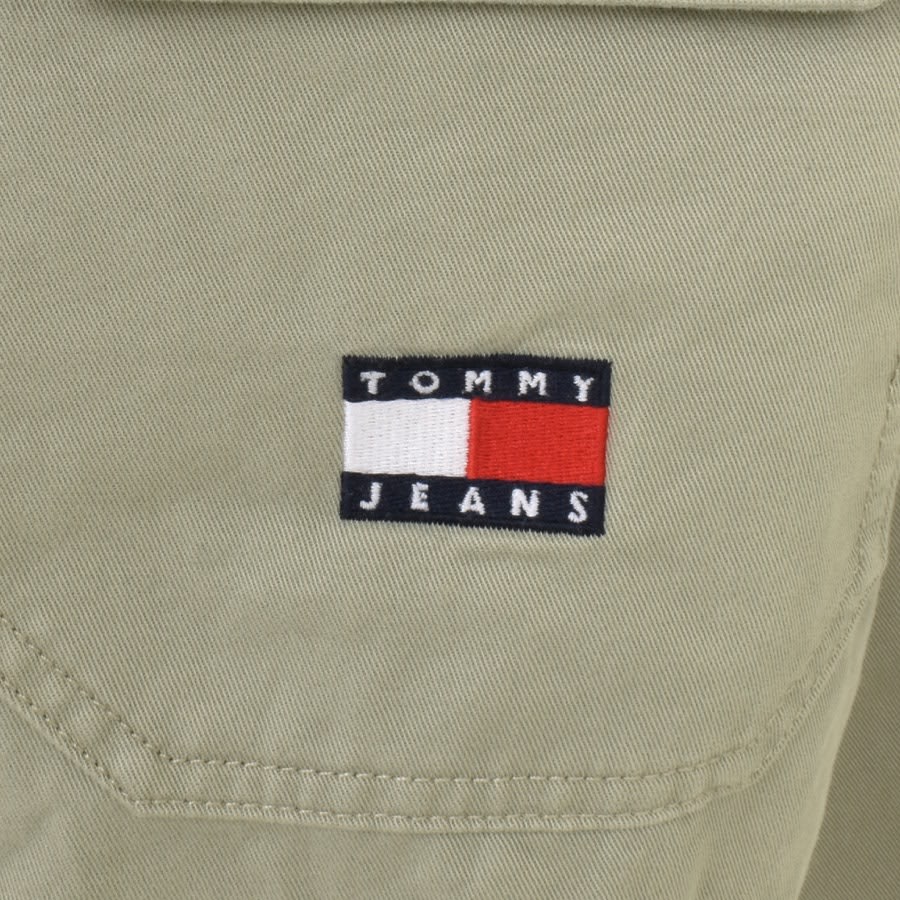 Image number 3 for Tommy Jeans Essential Overshirt Green