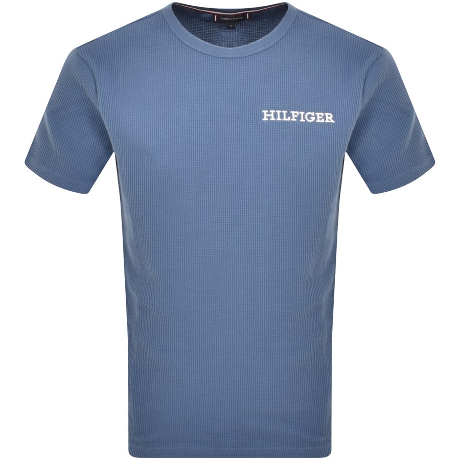 Image number 1 for Tommy Hilfiger Logo T Shirt Blue