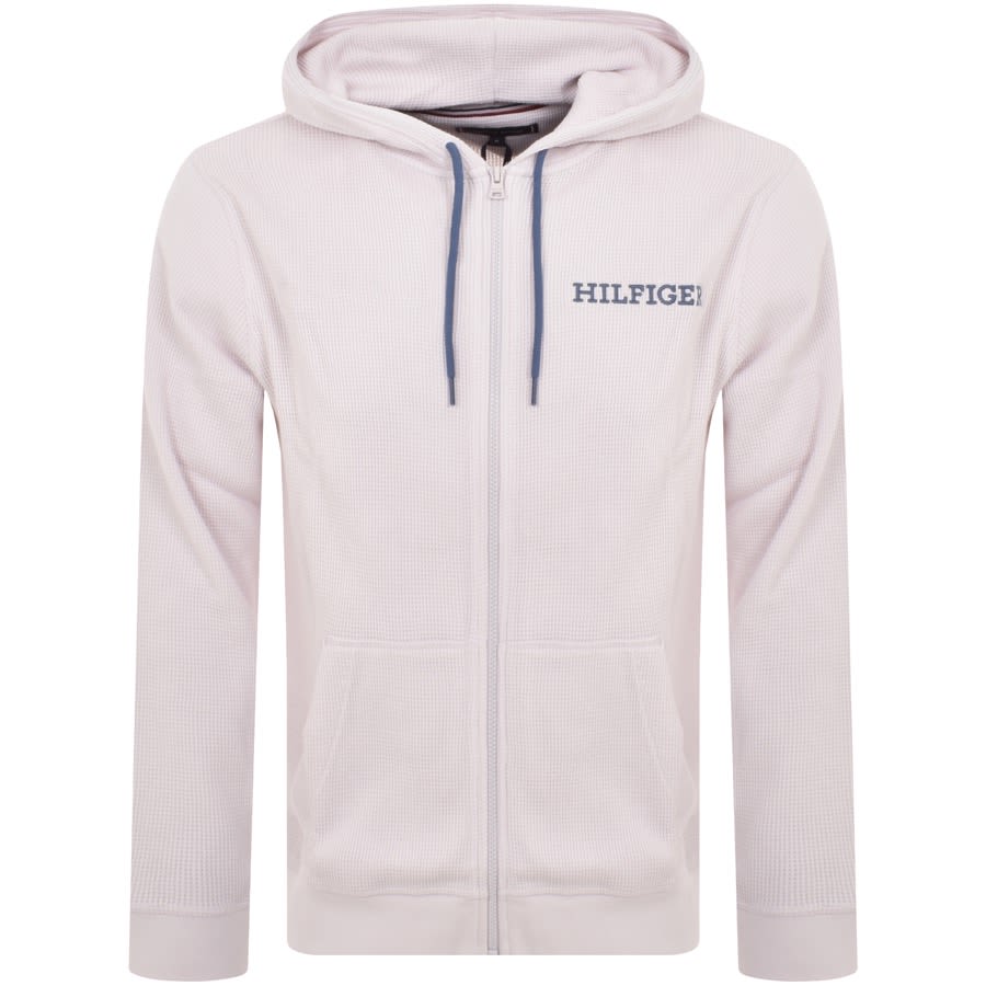 Image number 1 for Tommy Hilfiger Loungewear Hoodie Pink