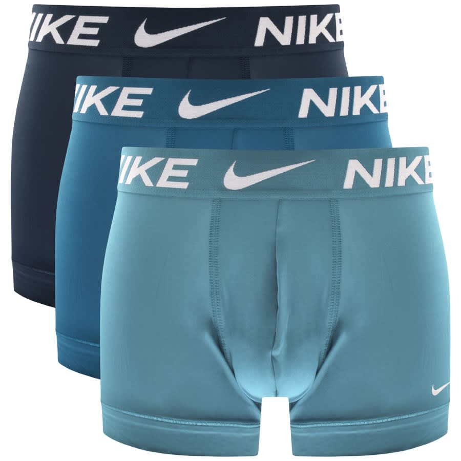 Image number 1 for Nike Logo Multi Colour 3 Pack Trunks