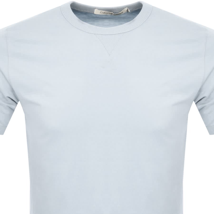 Image number 2 for Calvin Klein Jeans Logo T Shirt Blue