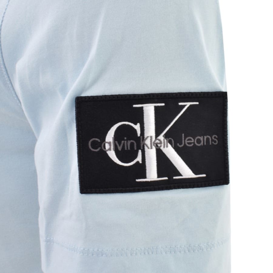 Image number 3 for Calvin Klein Jeans Logo T Shirt Blue