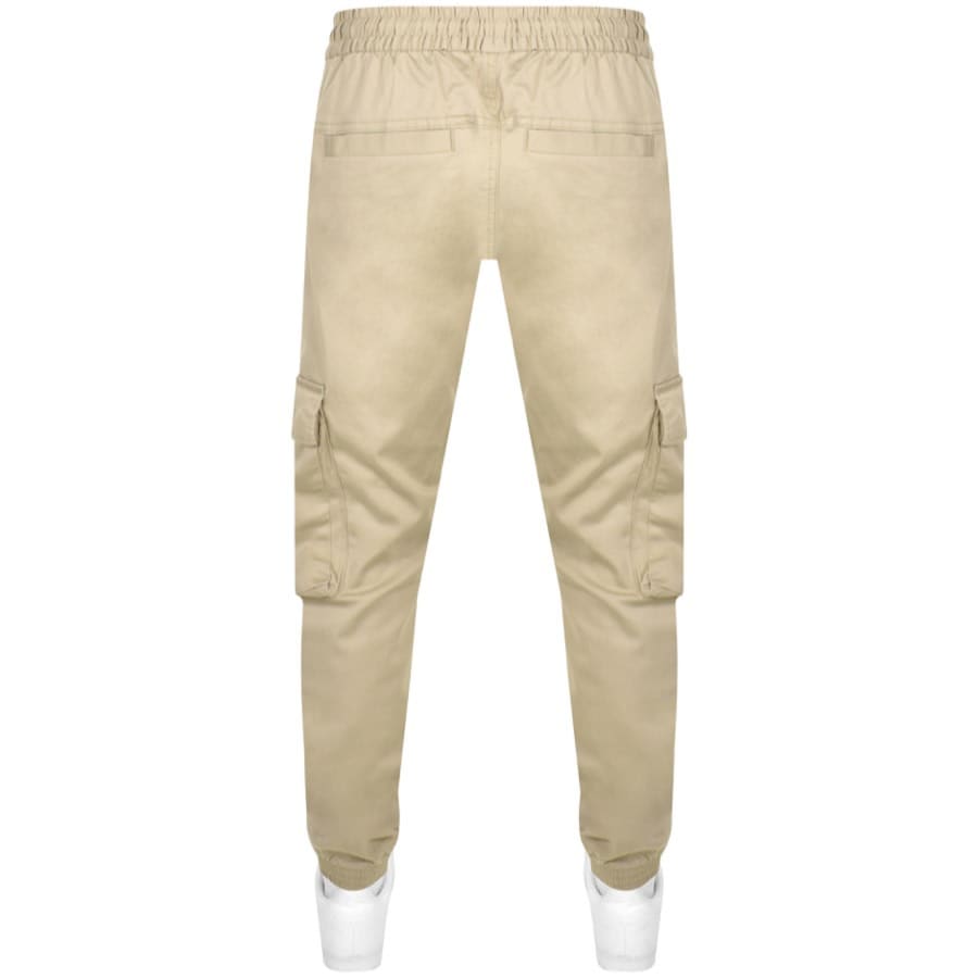 Image number 2 for Calvin Klein Jeans Skinny Cargo Trousers Beige